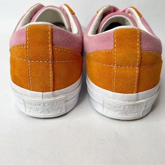 Converse One Star x Tyler The Creator Golf Le Fleur Pink Orange Skater Sneakers - Picture 10 of 12